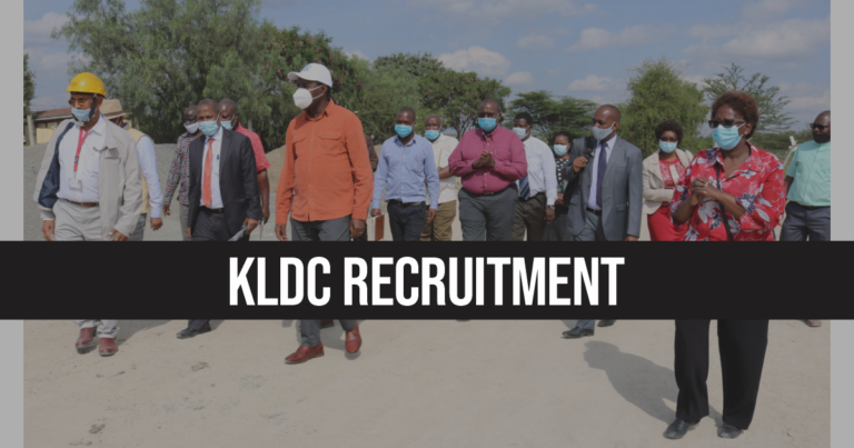 KLDC Recruitment 2024/2025 Job Vacancies Application Portal