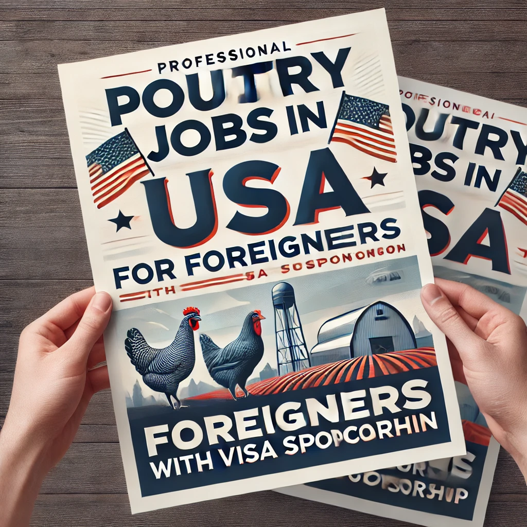 Poultry Jobs In USA For Foreigners With VISA Sponsorship